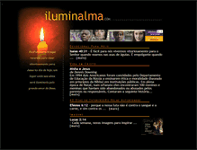 Tablet Screenshot of iluminalma.com.br